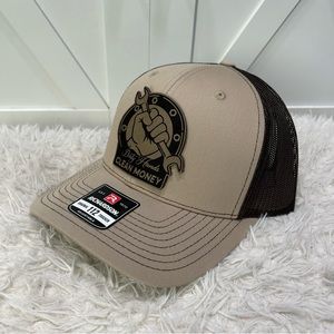 Dirty hands clean money. Trucker Richardson 112 hat.